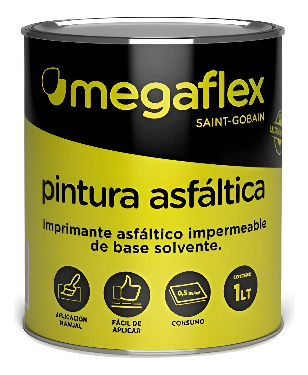 pa1m Pintura Asfaltica Megaflex x 1Lt