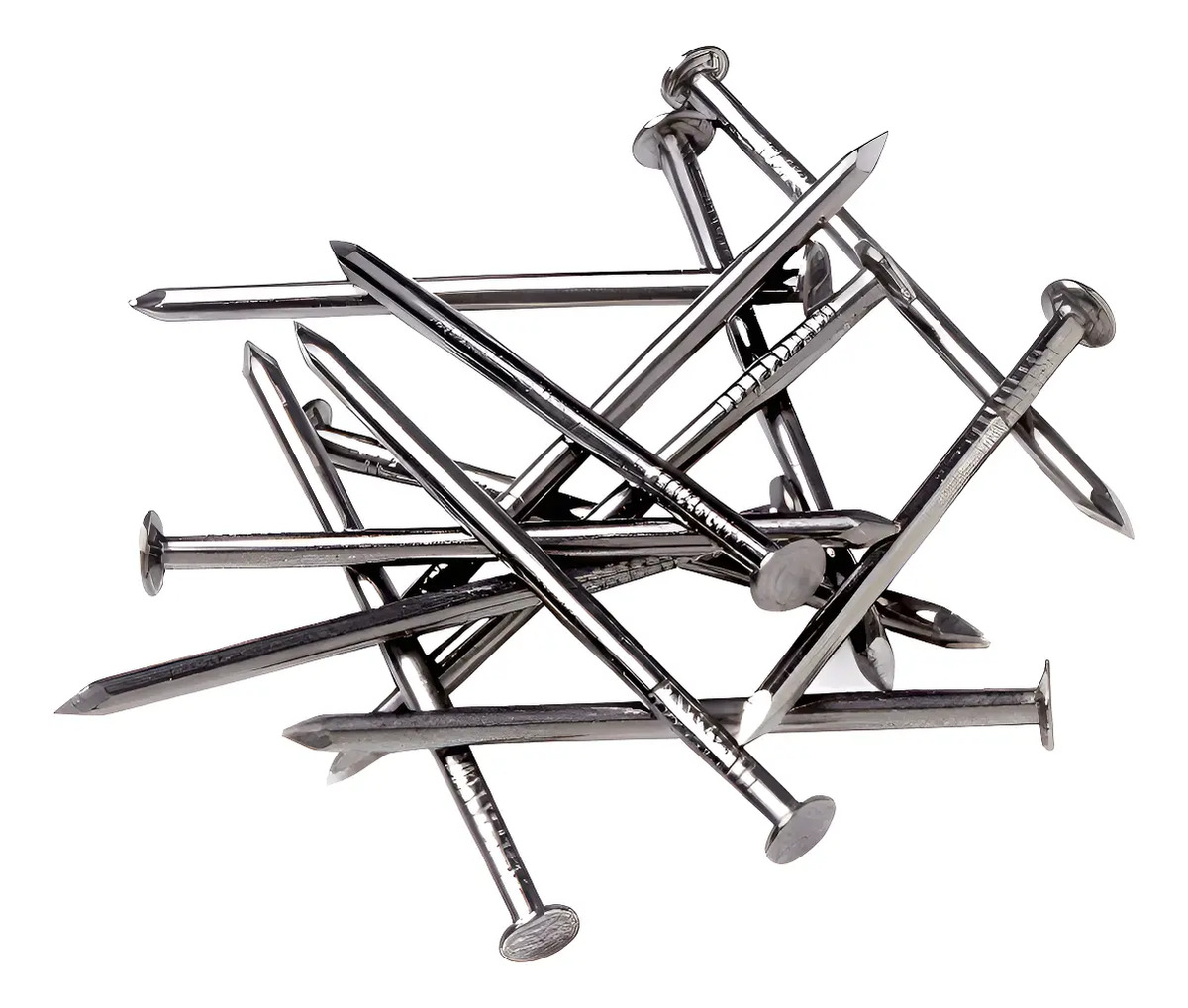 pp15 Clavos Punta Paris en Caja Cerrada x 1 1/2
