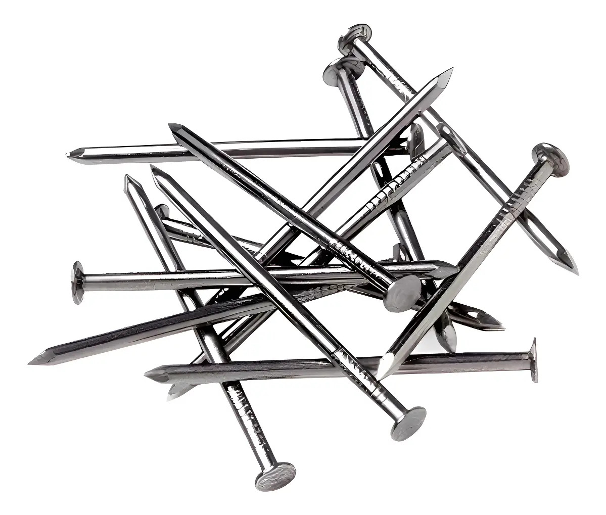 pp25 Clavos Punta Paris en Caja Cerrada x 2 1/2