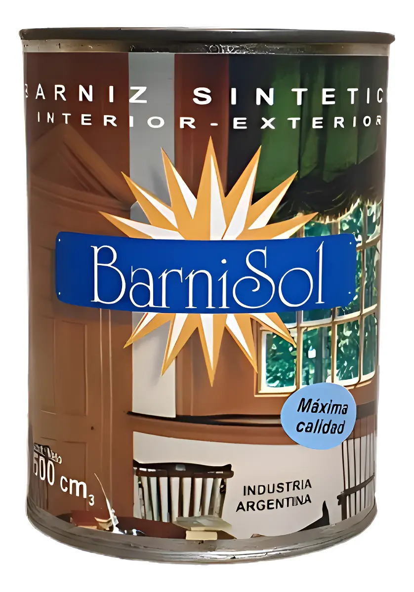 sin05 Barniz Sintetico Interior/Exterior Barnisol x 1/2Lt