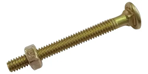 bcr3df Bulon Cab Red C/Tuerca DORADO 1/4 x 3 x 100Unid