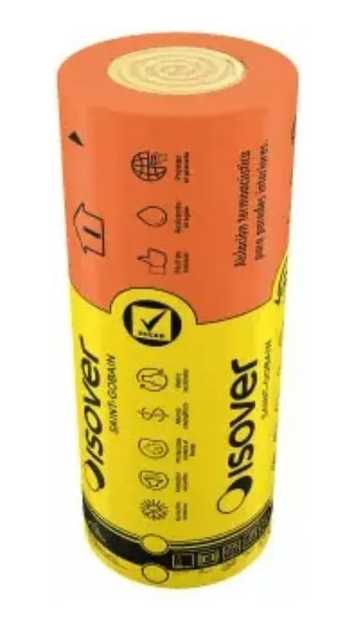 ac70 Lana de Vidrio Isover ACUSTIVER R400 70mm x 15,6m2