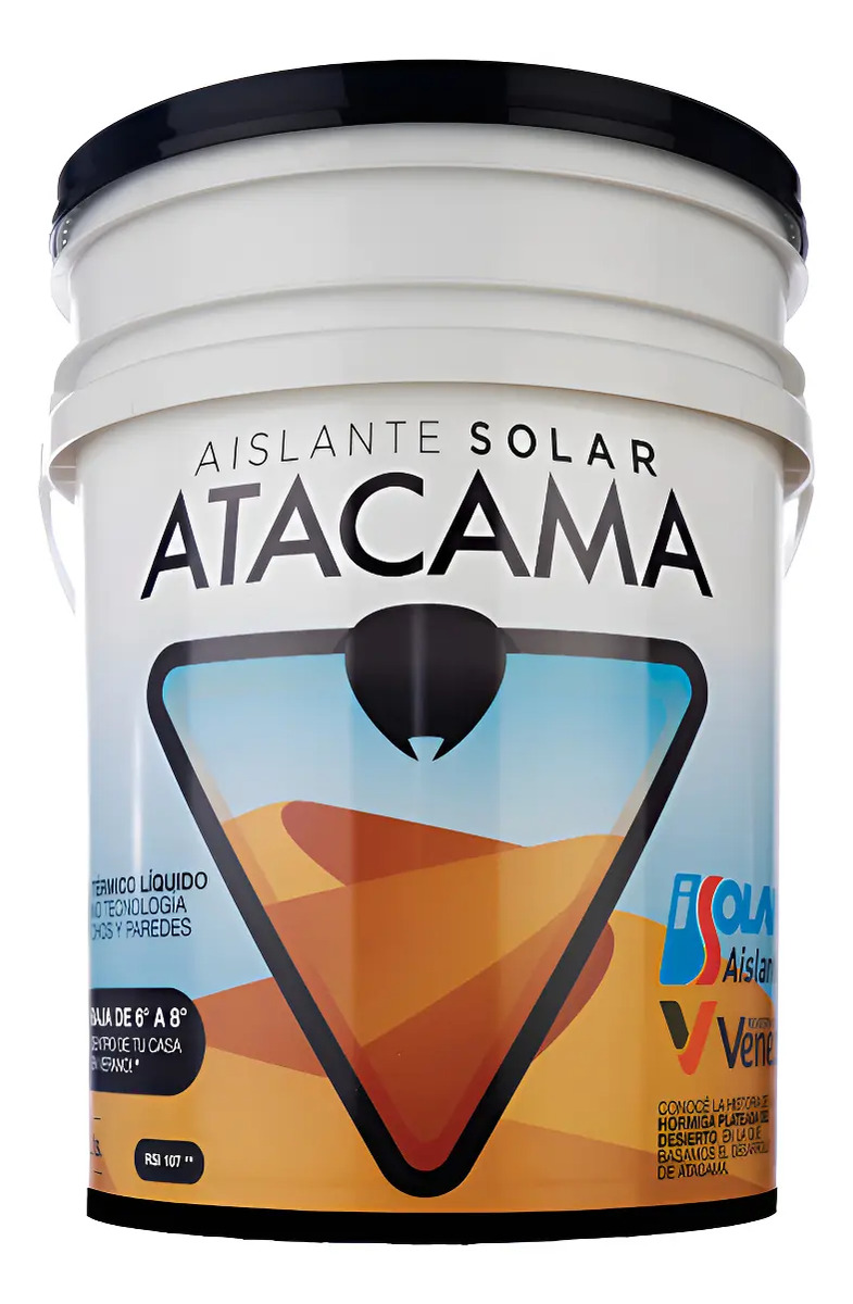 ata20b Aislante Solar Atacama Isolant Balde x 20lts