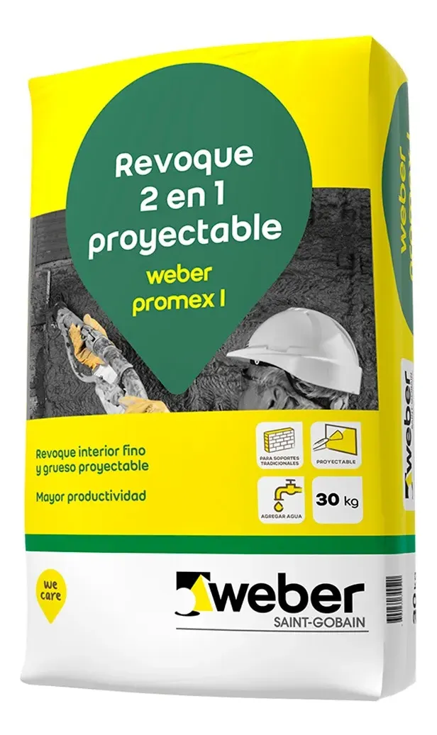 promexi weber Promex I  x 30KG (revoque proyectable)
