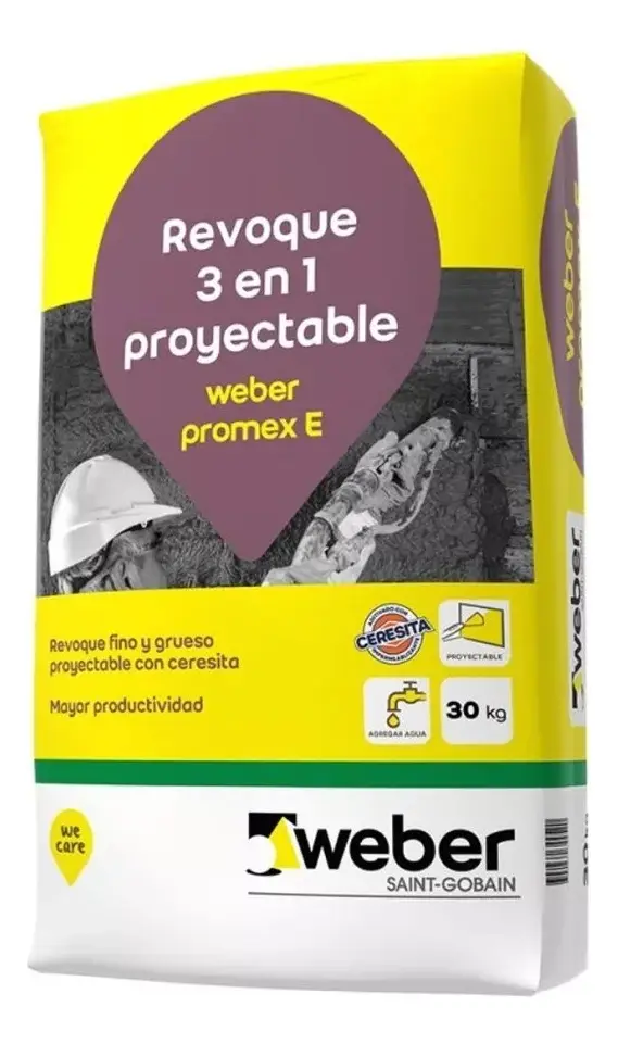 promexe weber Promex E   x 30KG (revoque proyectable)