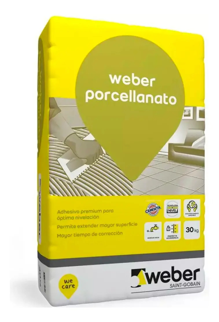 wepor weber PRO porcellanato x 30Kg (Pallet de 56)