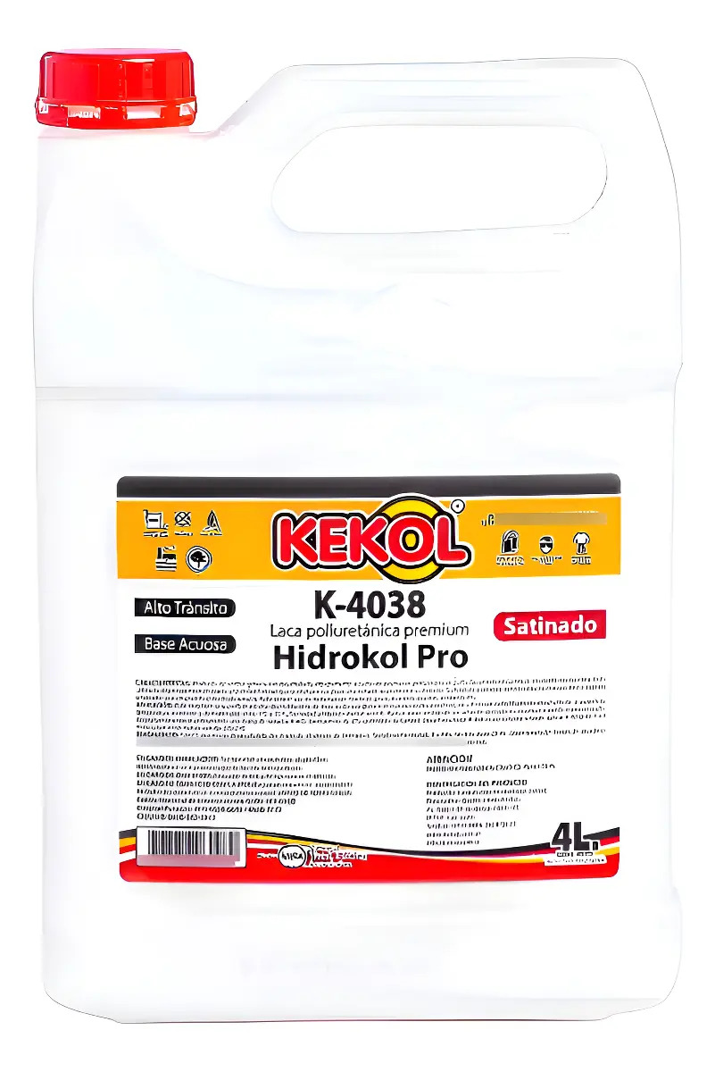 hlp4sd Hidrolaca Poliuretanica K-4038 SATINADA LINEA DORADA x 4lts