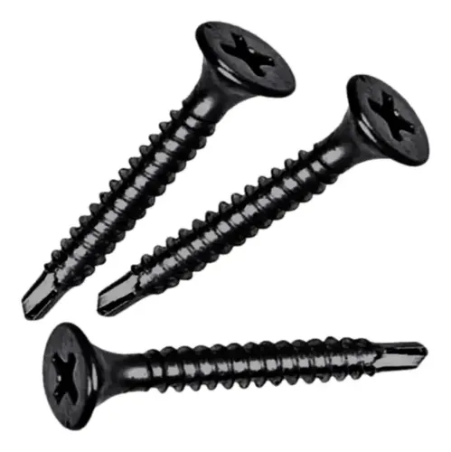 t2tmn Tornillos Durlock T2 Mecha 6 x 1 1/8 x 700 NEGRO