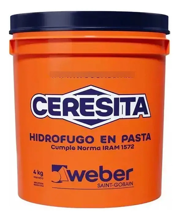 cere4 Ceresita x 4kg Hidrófugo orgánico en pasta