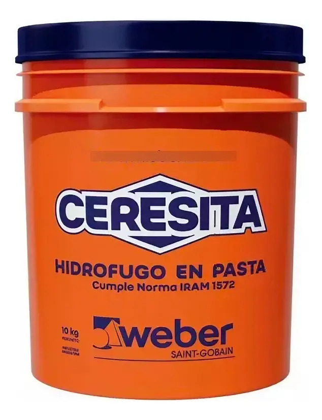 cere10 Ceresita x 10kg Hidrófugo orgánico en pasta