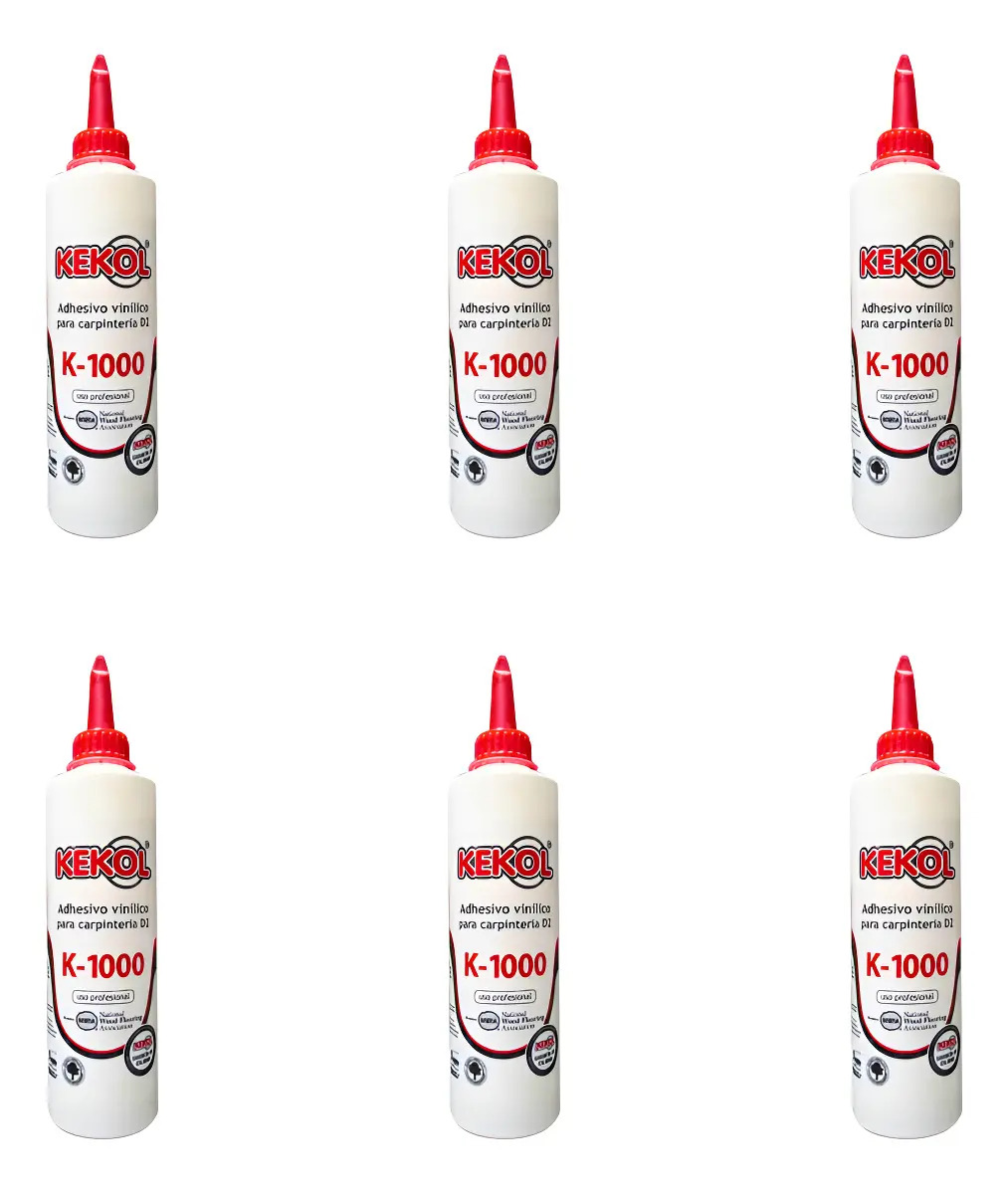 k506 Cola Vinilica KEKOL K-1000 x 500gr PACK x 6