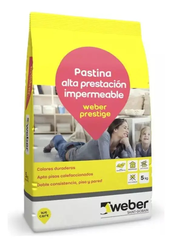 wpp5plo Weber Pastina Prestige x 5Kg (cajas x 4 bolsas) PLOMO