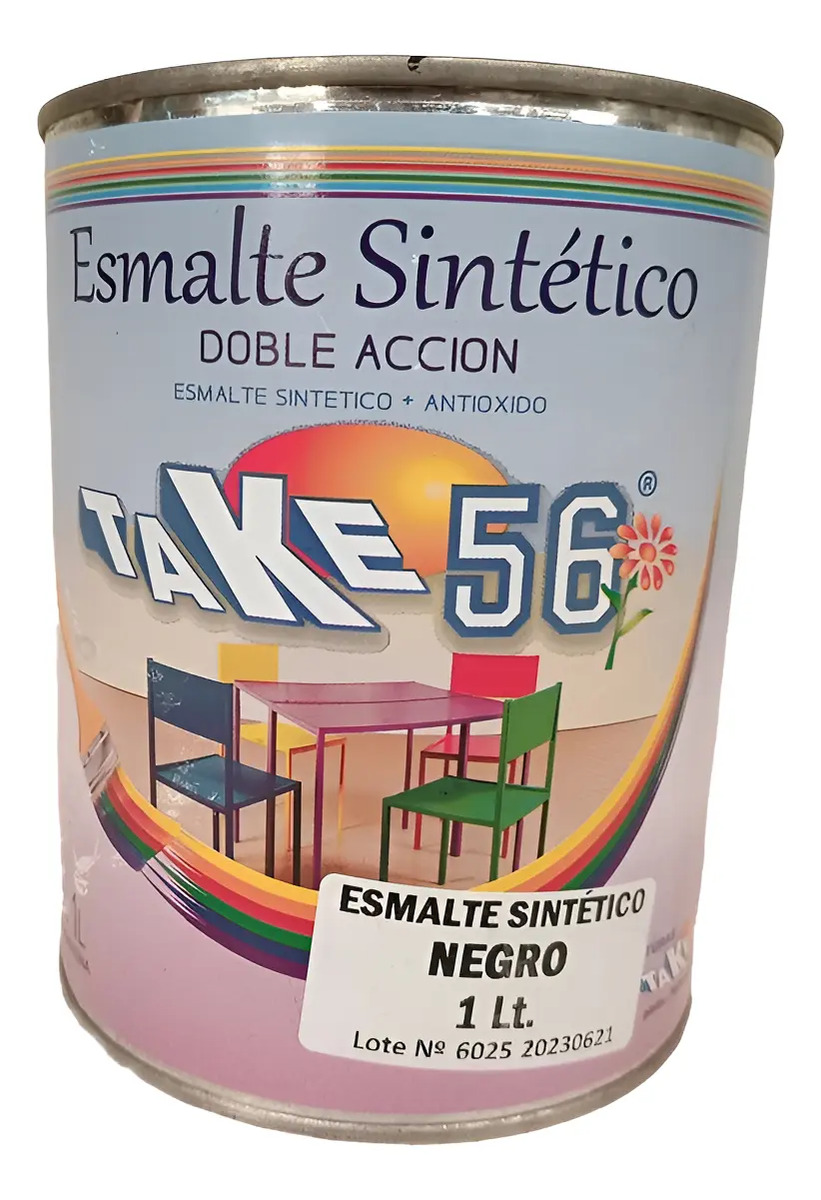 esnm1 ESMALTE SINT. NEGRO MATE x 1 Lt.