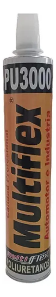 pumn Sellador Poliuretanico MULTIFLEX  - PEGAFLEX NEGRO x 300ml