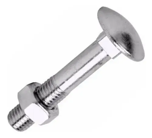 bcr382f50 Bulon Cabeza redonda 3/8 x 2  x Fraccionado 50Unid