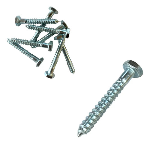 tir175f Tirafondos 1/4 x 1 3/4 Fraccionado x 100Unid