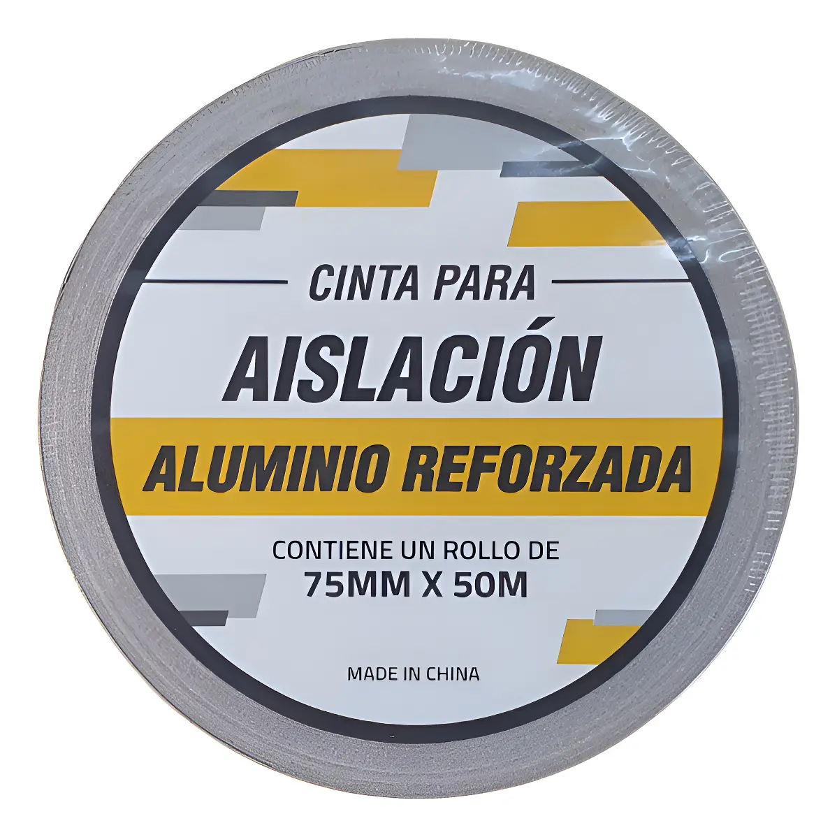 cintalumar Cinta aluminio Reforzada 75mm x 50mts