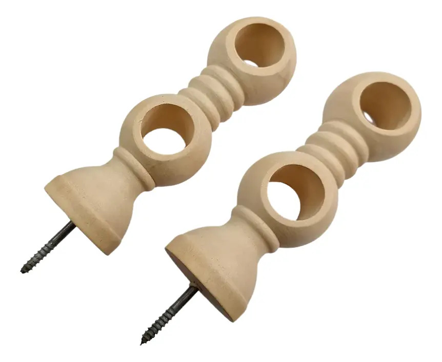 scd22x2 Soportes para Cortinas cerrados de 22mm DOBLE x 2 Unid