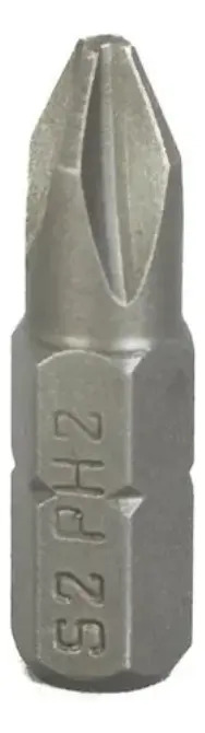 ph2c10 4661 - Puntas Puntas Ph2 x 25mm x 10 Unid.