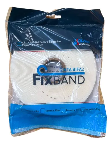bifaz2410 ISOLANT Cinta Bifaz 24mm x 10mts