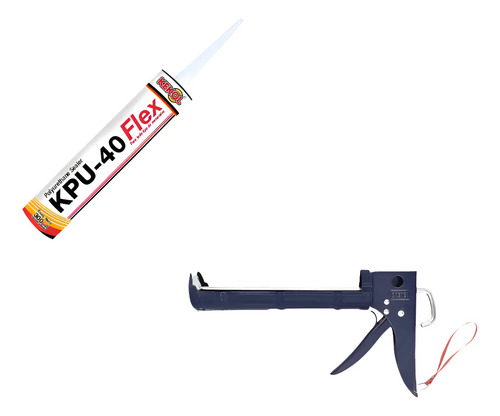 ksellg Kit 12 Selladores Kpu Gris + Pistola