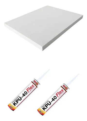 keps40 Kit 12 Planchas 40mm + 2 Adhesivo sellador