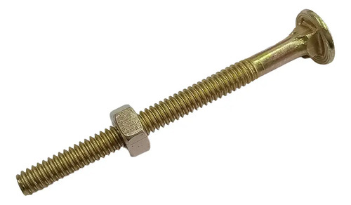 bcr35df50 Bulon Cab Red C/Tuerca DORADO 1/4 x 3 1/2 x 50Unid