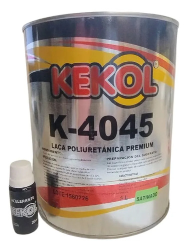 k4045B4 Laca poliuretanica C/Acelerante K-4045 B x 4lts
