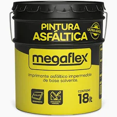 pa18m Pintura Asfaltica Megaflex x 18Lts