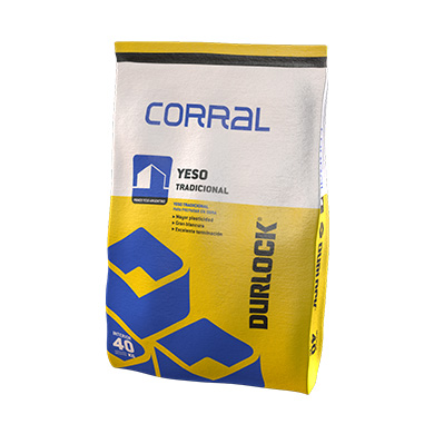 ytc YESO TRADICIONAL CORRAL x 40 Kg (PALLET 45u)