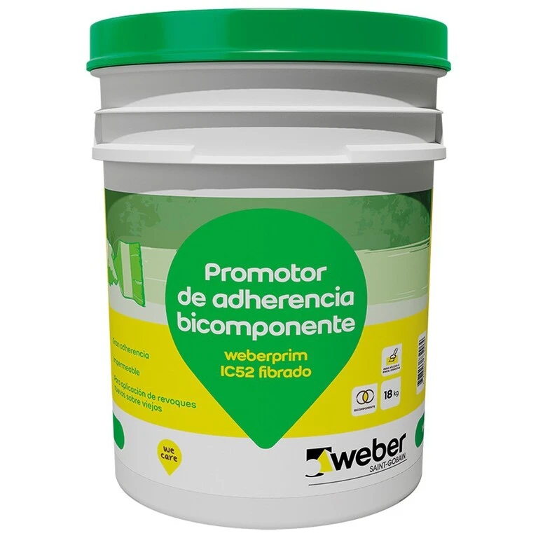wpriml Weberprim IC-52 (liquido x 18kg) Puente adherencia BICOMPONENTE