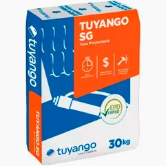 typsgp TUYANGO Yeso Proyectable SG x 30kg (pallet cerrado x 63)