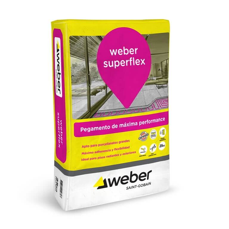 weporsf25 weber superflex x 25Kg (Pallet de 64)