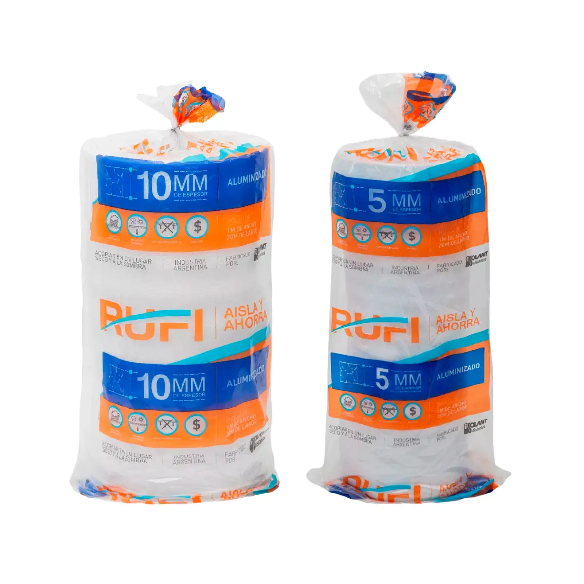 Rufi Aluminizado 20m2
