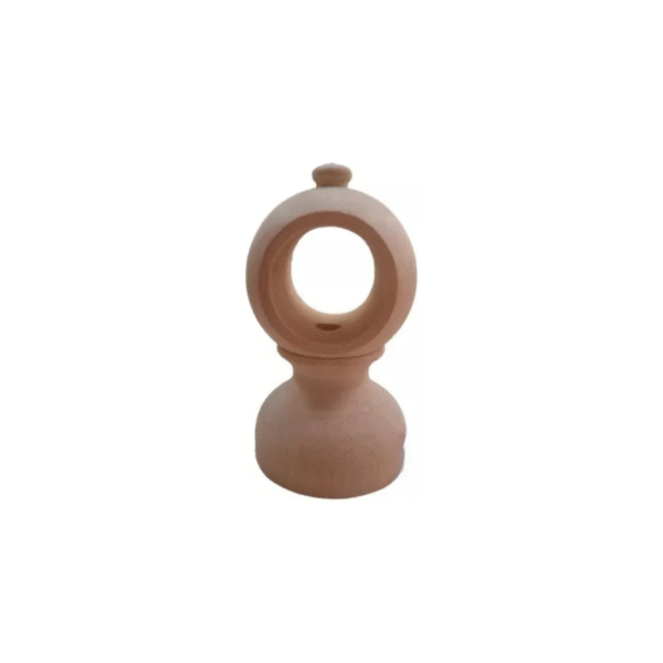 Soporte Cerrado De Madera Para Cortinas