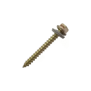 Tornillo Punta Aguja Para Techo con Arandela Vulcanizada x 100 unidades