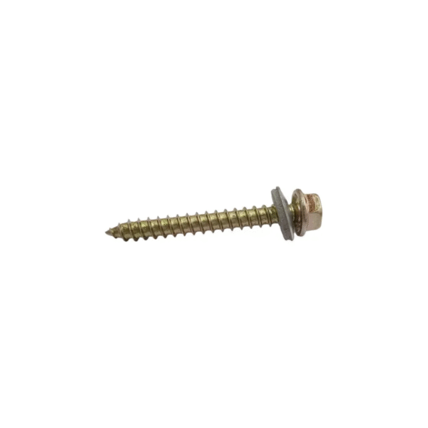 Tornillo Punta Aguja Para Techo con Arandela Vulcanizada x 100 unidades - Image 2