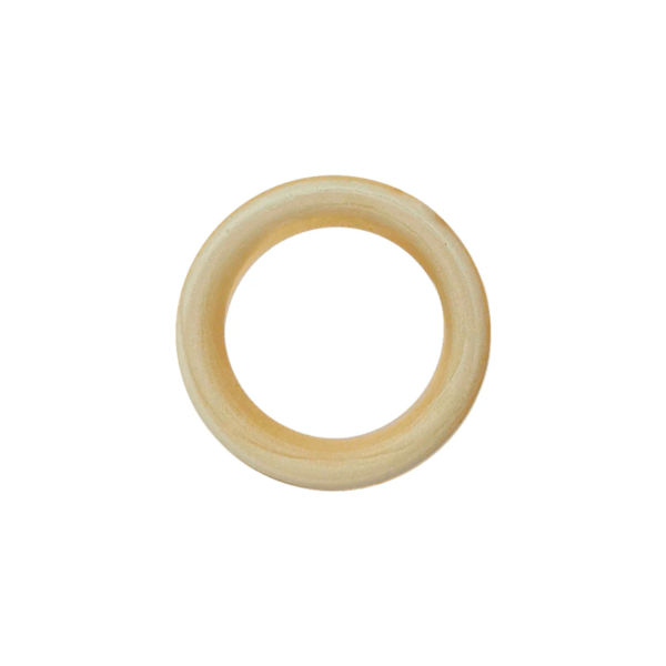 Argolla Lisa Para Cortinas Natural De 22mm