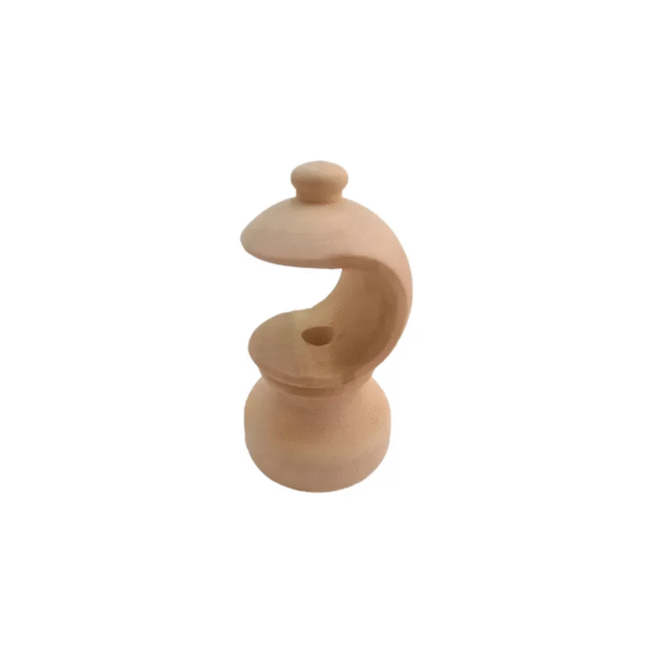 Soporte Abierto De Madera Para Cortinas De 22mm - Image 2