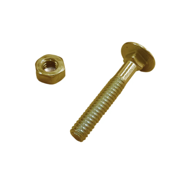 Bulón Cabeza Redonda Cuello Cuadrado 1/4x 2 1/4 Dorado | Bolsa de 100 Unidades - Image 3
