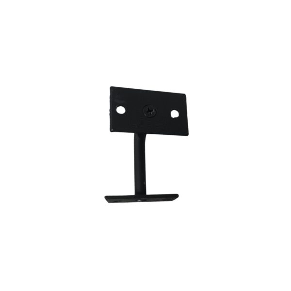 Soporte de Hierro Negro Rectangular para Pasamanos de Escalera - Image 3