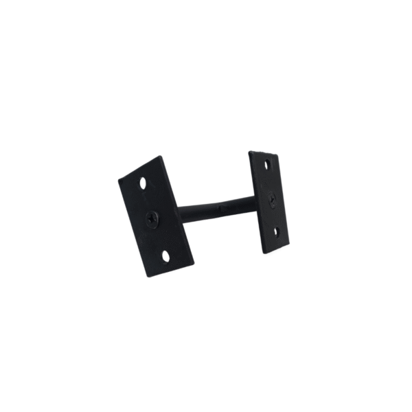 Soporte de Hierro Negro Rectangular para Pasamanos de Escalera - Image 4