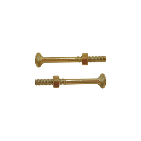 Bulón Cabeza Redonda Cuello Cuadrado Dorado 1/4x 3 | Bolsa de 100 Unidades - Image 4