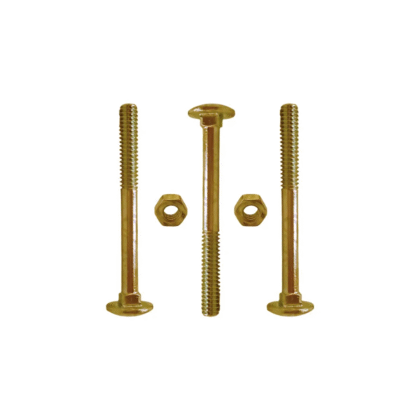 Bulón Cabeza Redonda Cuello Cuadrado Dorado 1/4x 3 | Bolsa de 100 Unidades - Image 5