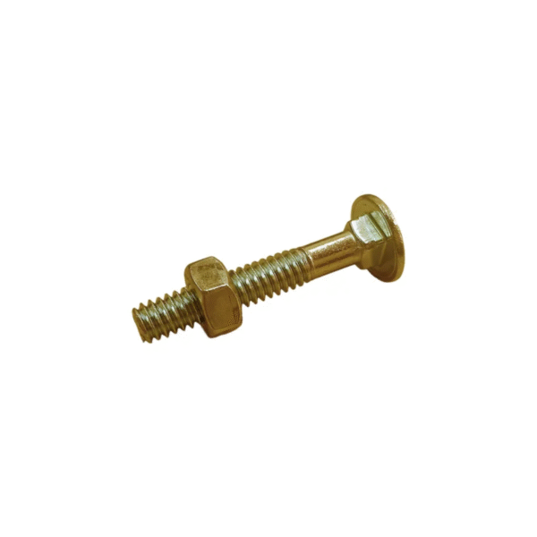 Bulón Cabeza Redonda Cuello Cuadrado 1/4x 1 X 20u Dorado - Image 3