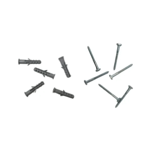Combo Tornillo Tirafondo 3/16 X 2 + Tarugo Con Tope N°8 X50u