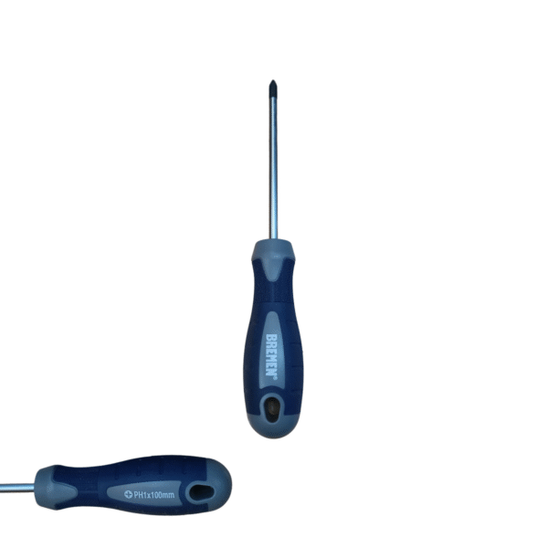 Set 2 Destornilladores Ph1x100mm Punta Plana Bremen 7790 - Image 3