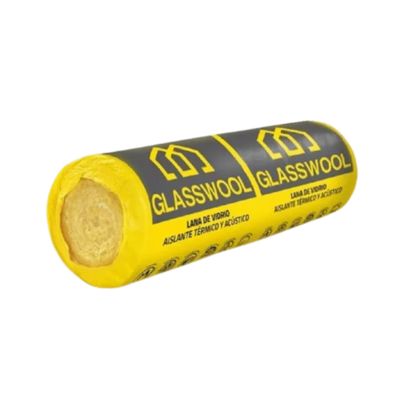 Lana De Vidrio Con Aluminio Y Solapa Glasswool 20m2 50mm - Image 3