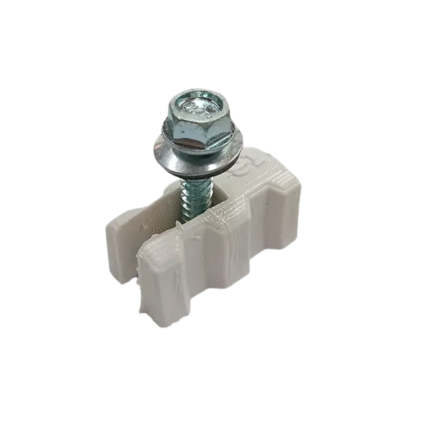Tornillo 14x2 1/2 Punta Mecha + Tacos Acanalados X 50u