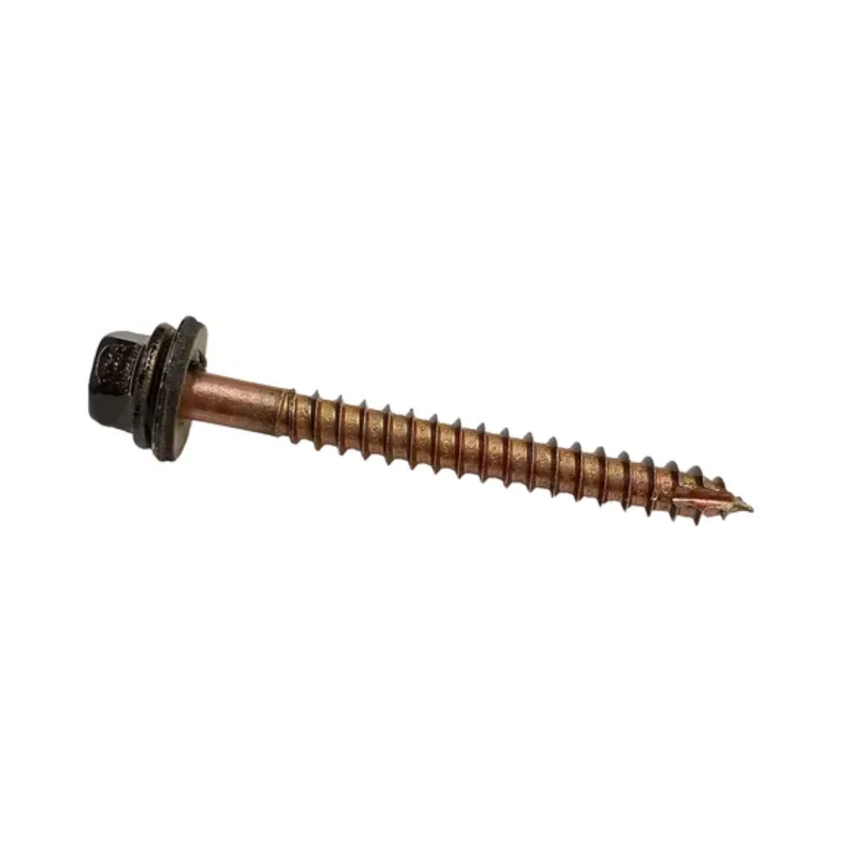 Tornillo 14 X 2  X 1000u Punta Aguja Arandela Goma Negro - Image 2